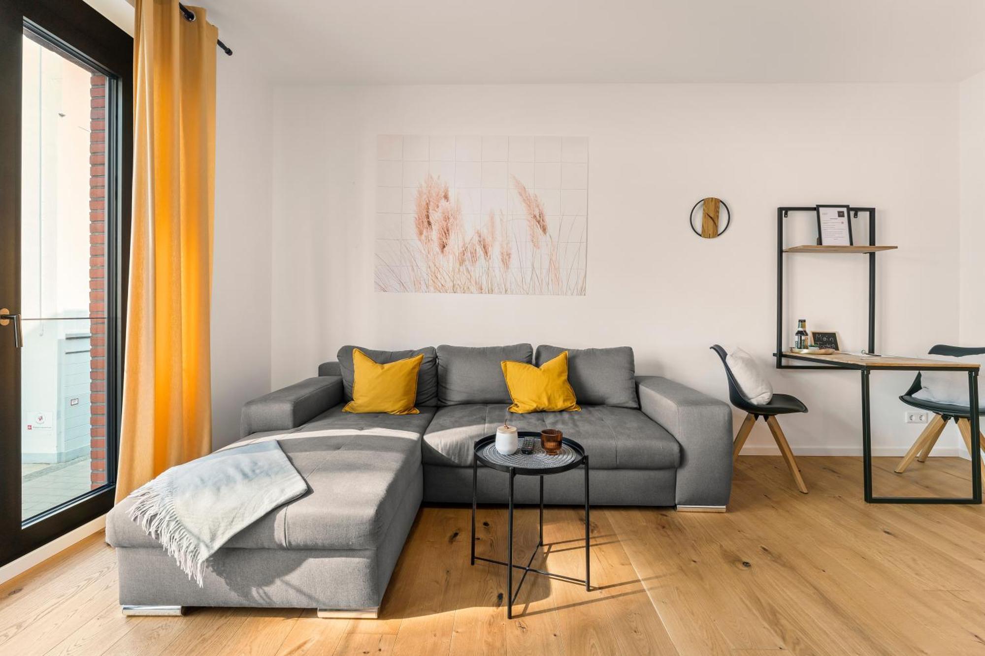 Modernes Apartment Im Kaiserkiez Olsztyn Bagian luar foto