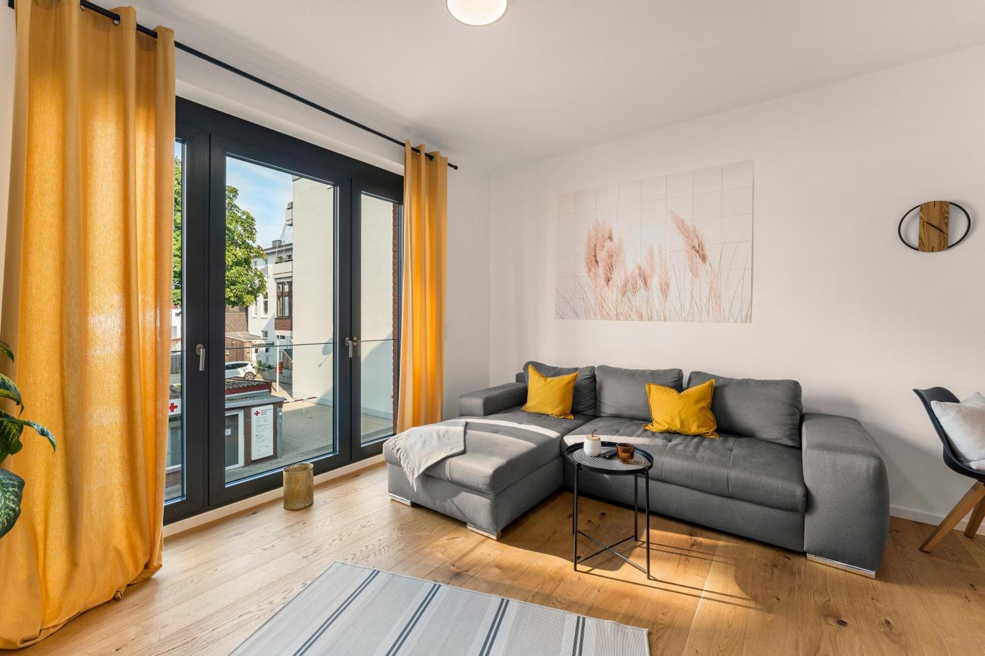 Modernes Apartment Im Kaiserkiez Olsztyn Bagian luar foto