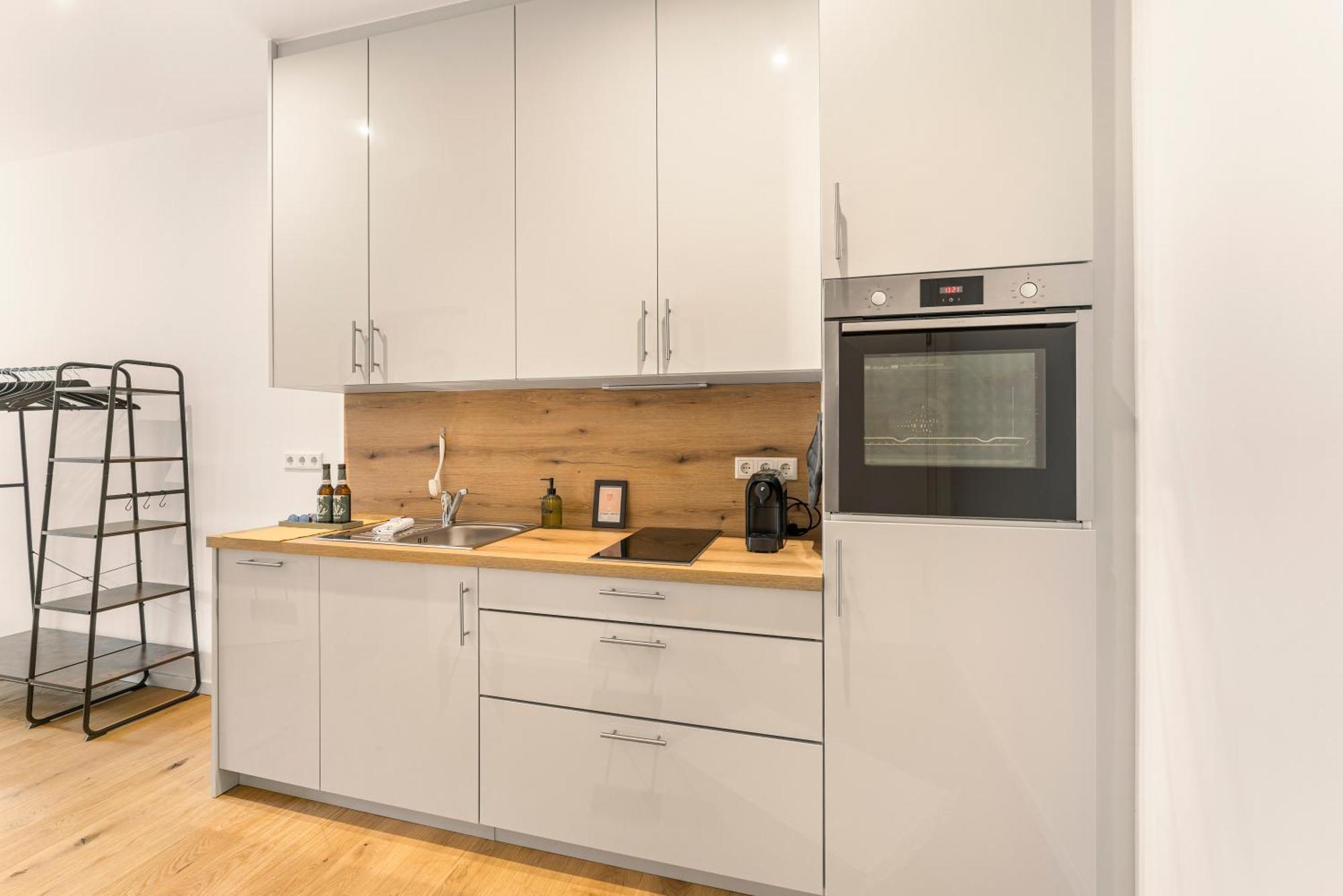 Modernes Apartment Im Kaiserkiez Olsztyn Bagian luar foto