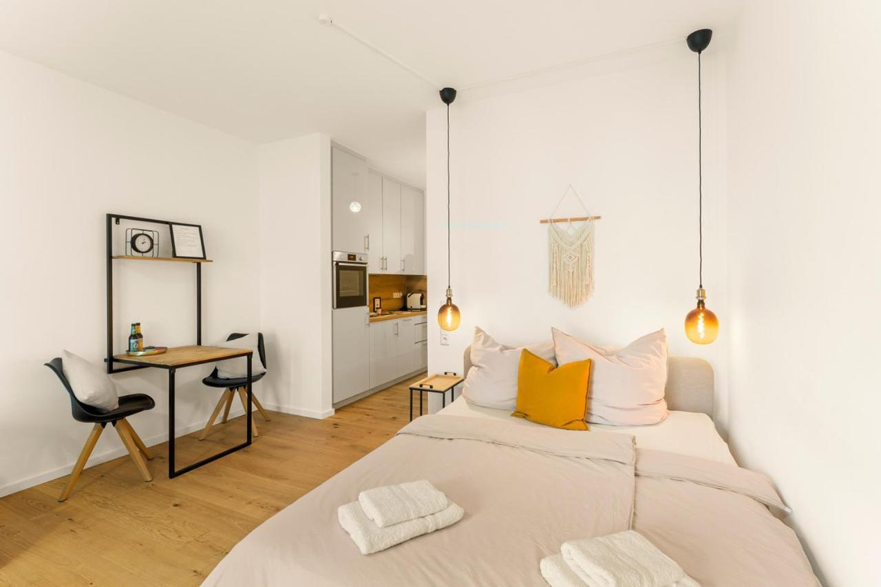 Modernes Apartment Im Kaiserkiez Olsztyn Bagian luar foto