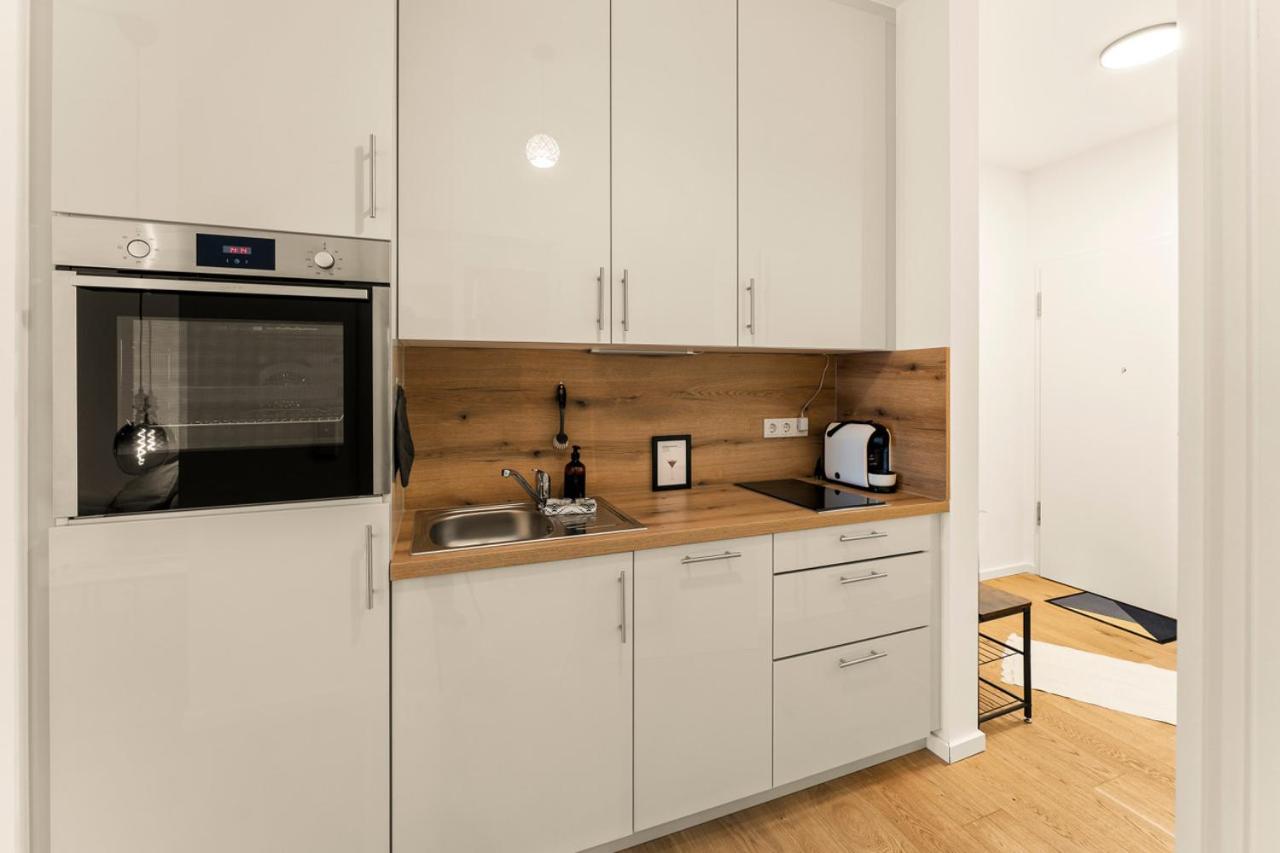 Modernes Apartment Im Kaiserkiez Olsztyn Bagian luar foto