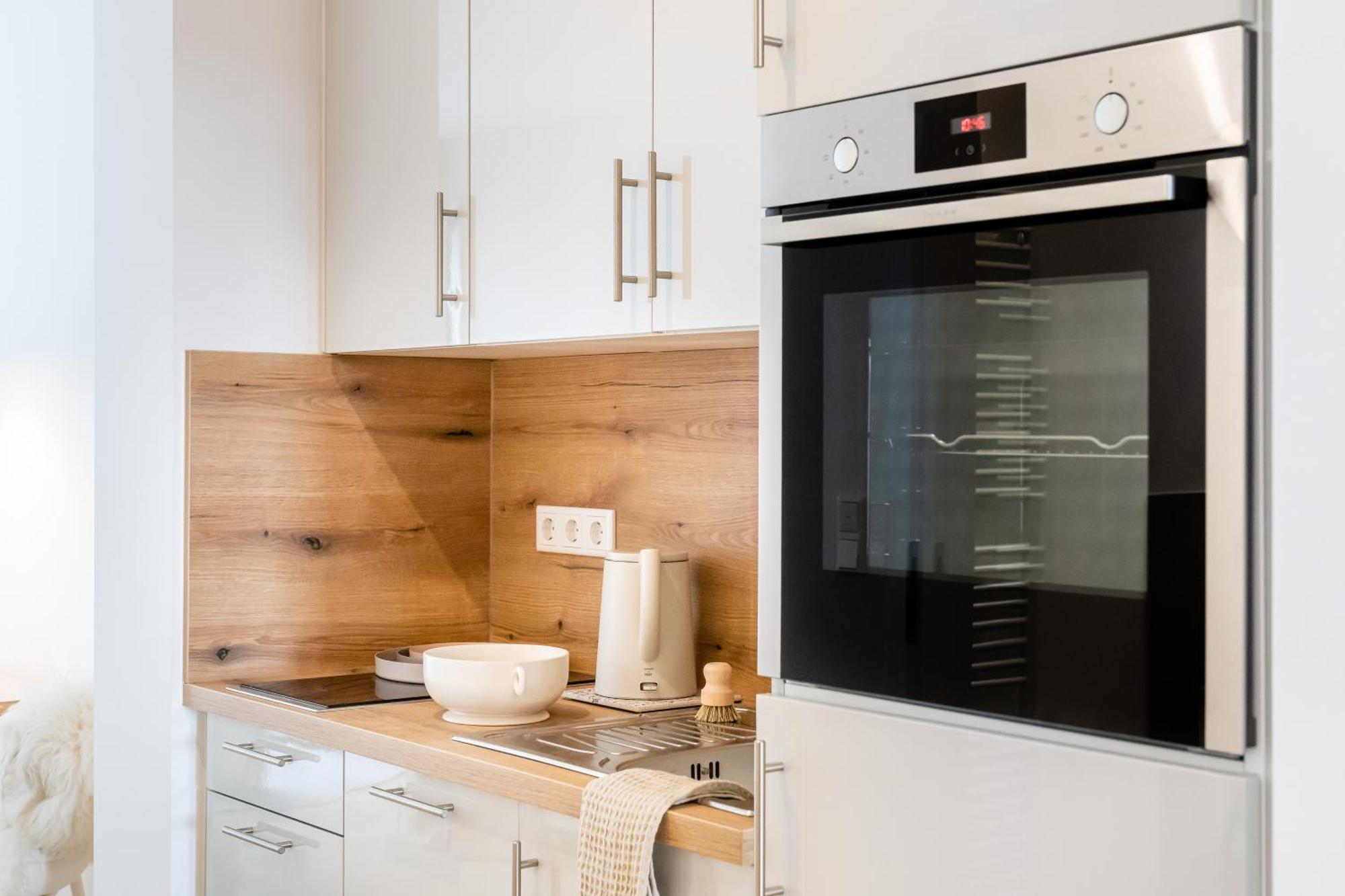 Modernes Apartment Im Kaiserkiez Olsztyn Bagian luar foto