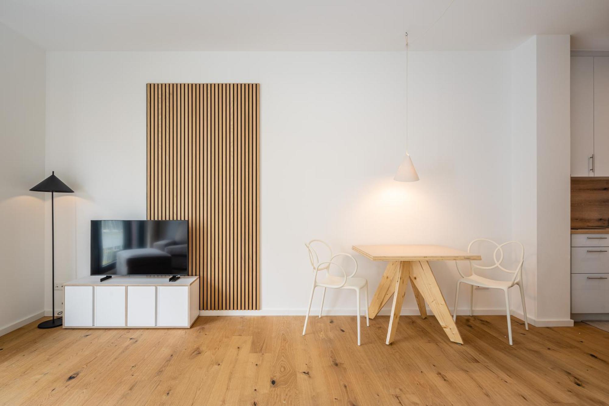Modernes Apartment Im Kaiserkiez Olsztyn Ruang foto
