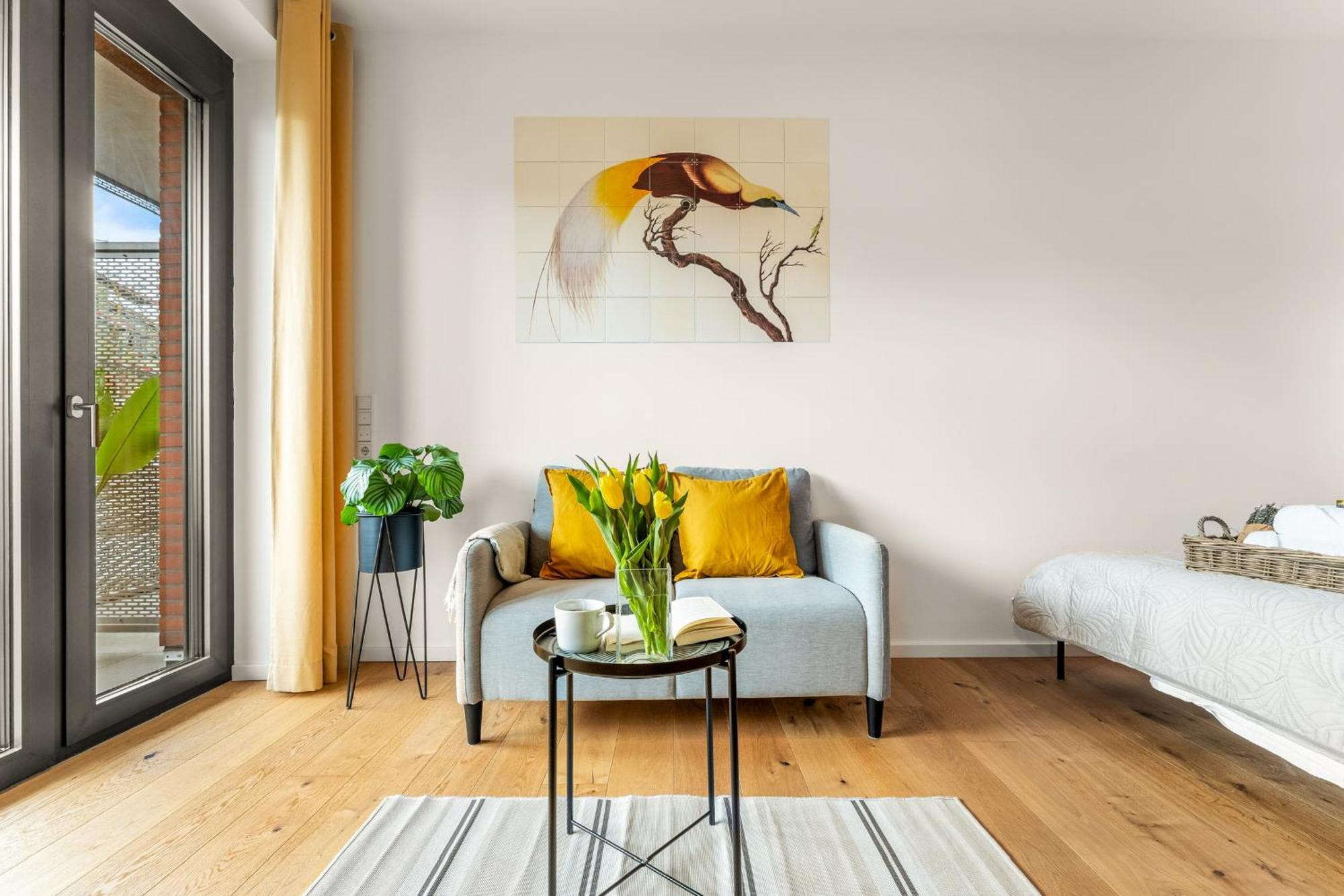 Modernes Apartment Im Kaiserkiez Olsztyn Bagian luar foto