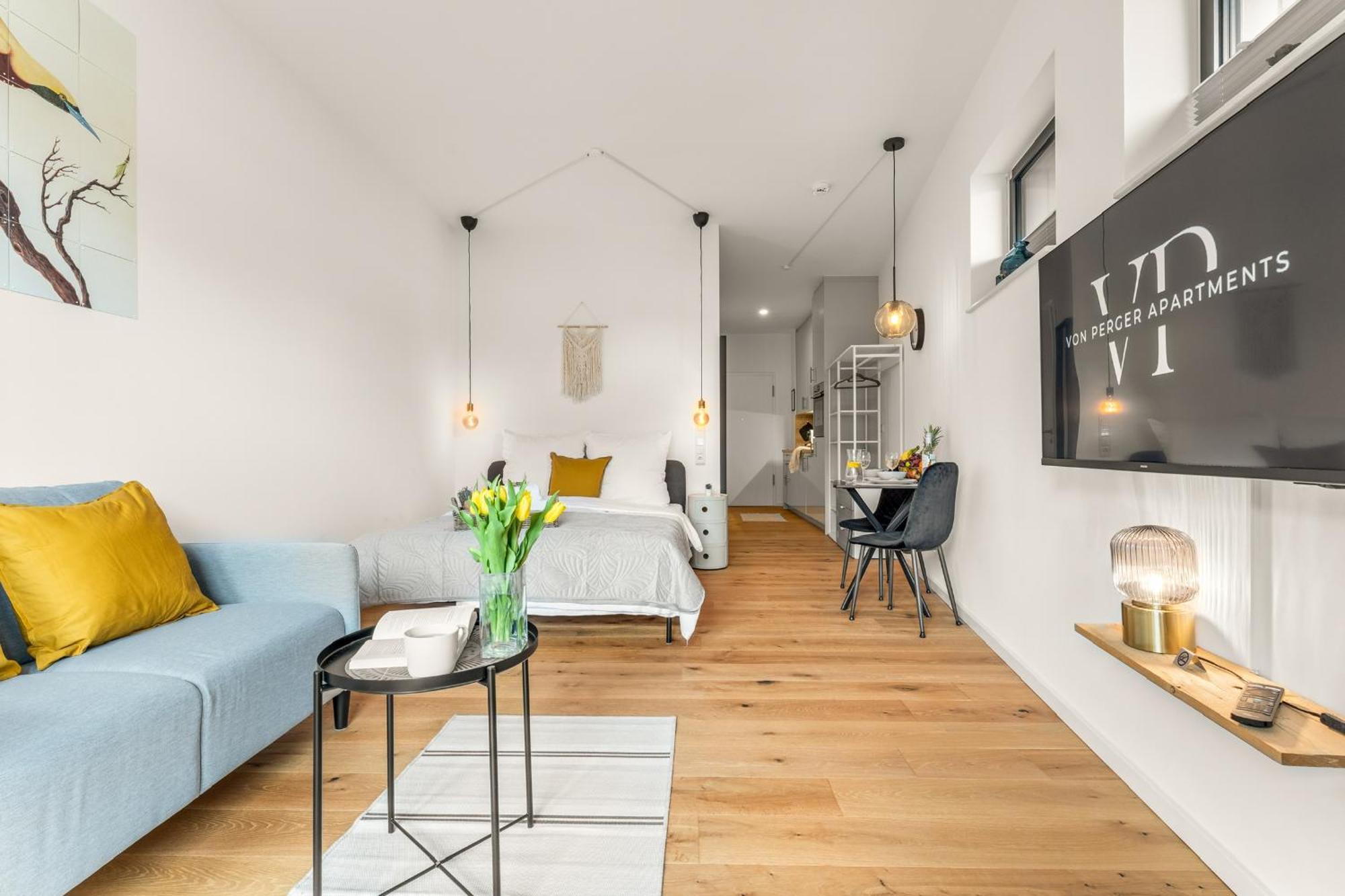 Modernes Apartment Im Kaiserkiez Olsztyn Bagian luar foto