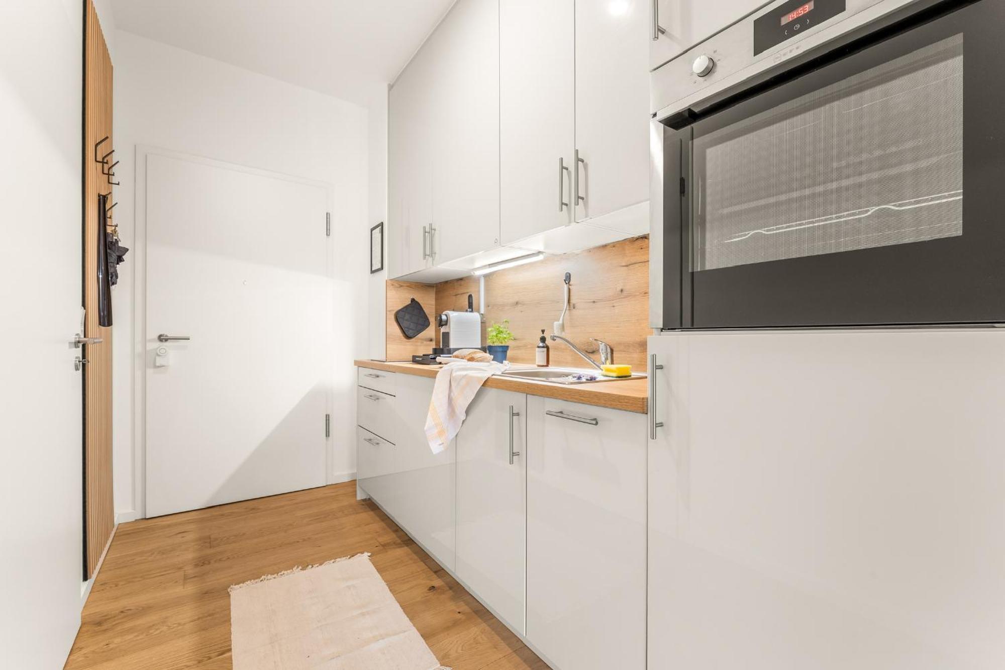 Modernes Apartment Im Kaiserkiez Olsztyn Bagian luar foto